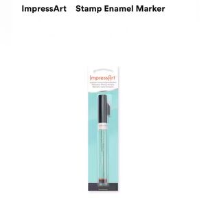 BNWOT imPRESSart Black Enamel Marker for Cell Phones